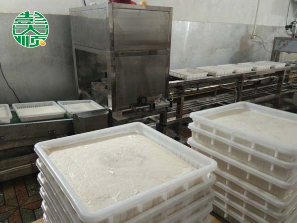 湖南郴州客户做出的水豆腐